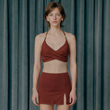 Melrose Cover-up Mini Skirt