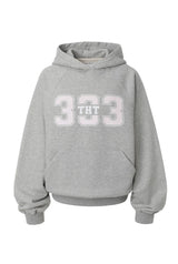 Sporty 333 hoodie - gray