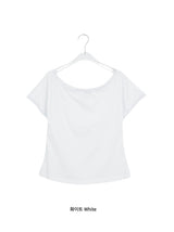 Veilah Lace Off-Shoulder Short Sleeve Tee