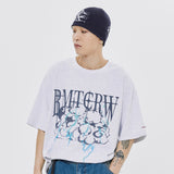 VOLUME LOGO THUNDER CLOUD TEE SHIRT