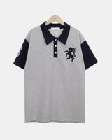Hoos Two-Tone Horse Short-Sleeve T-Shirt