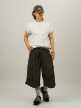 HA Roll-up Layered Muscle Fit 1/2 T