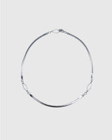 Rhombus line necklace
