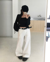 ミドルカーペンターディテールロングパンツ