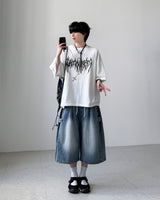 Liquid Snap Bermuda Denim