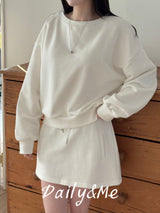 sweatshirt skirt set