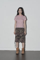 stripe t (pink)