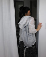 Yuring Folding Pleated Nylon Backpack
