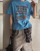 Hound Star Lettering Over Short Sleeve T-shirt