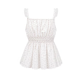 Summer Lace Ribbon Blouse - FLORAL