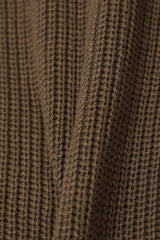 Wig Zipper Round Knit