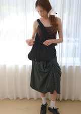 Jeanne Summer Cotton Shoulder Bag_Black