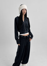 [MADE] Kubo Mink Velour Banding Pants (Set Available)
