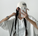 レンズオーバーフーディド半袖Tシャツ (3 colors)
