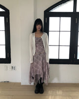 シャベンラウンドネックカーディガン