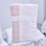 Lace Patch notebook pouch_pink