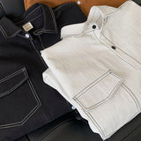 Ford Stitch Pocket Short-Sleeved Shirt (734511004216/2 colors)