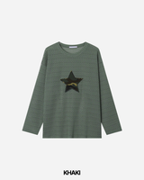 KAIN Patch Punched Long Sleeve Tee