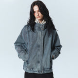 TRUCKER WASHING DENIM JACKET_BLUE