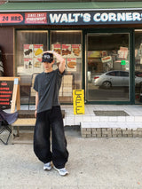 イートダイアゴナルカーブデニムパンツ2C