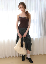 Jeanne Lace Flower Shoulder Bag_Cream