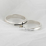 SVR-607 Silver 925 Cross Silver Friendship Ring Couple Ring