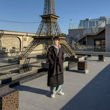 Nice open robe long coat