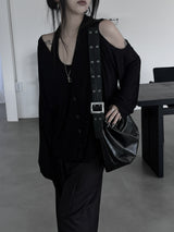 two-eyelet square shoulder bag