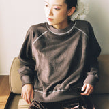 TERRY RAGLAN SWEATSHIRTS BROWN