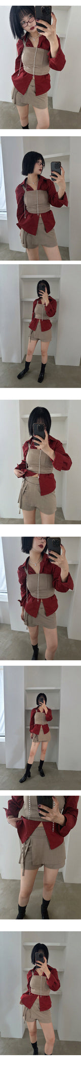 BURGUNDY POCKET SHIRTS