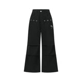 ドレンバックダーティーロゴパラシュートコットンパンツ UNISEX (2COLOR)