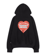 CRIMSON HEART HOOD ZIP-UP (BLACK)_F24ZA964