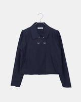 [MADE] Duri Collar Pocket Two-Button Double Jacket