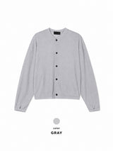 LMN Air Cool Linen Ribbed Round Cardigan (3 colors)