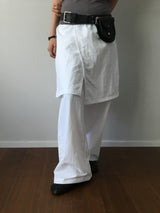 Le Nylon Layered Pants (2color)