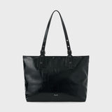 グロッシーバックルバッグ (Black)
