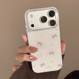 Glitter Diamond Ribbon iPhone Case
