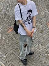 トレインナ染め半袖Tシャツ 2C