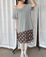 Mellow Dot Skirt (2colors)