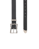 クラッシュ トライポ カウレザーベルト (BLACK)