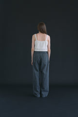 T/T Dark linen denim (gray)