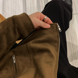 Miele YKK Suede Biker Jacket