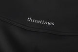 【即日発送】Athletic slit skirt - black