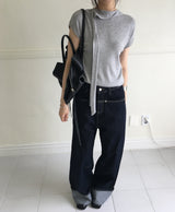 Evin Tie Knit Top