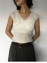 Dolly cap sleeve t-shirt (2color) 