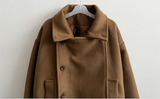 Pony Thick Belt Double High Neck Coat
