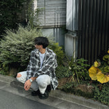 3 TAP Tweed Hair Check Shirt (2color)