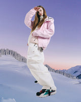 LOGO COTTON SUPER WIDE PANTS - WHITE