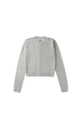 Spring soft cardigan set_mute gray