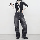(Unisex) Liza Pocket Wide Denim Pants